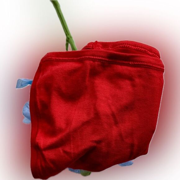 New with tags! Gorgeous red Victoria’s Secret “Cotton String Bikini Panty!” - Picture 4 of 15